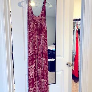 BOHO Summer Maxi Dress. Natural Life Size L/XL $18